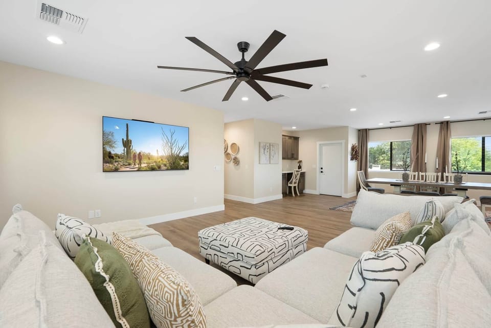Relax after a busy day in this inviting living space. Unit 2.