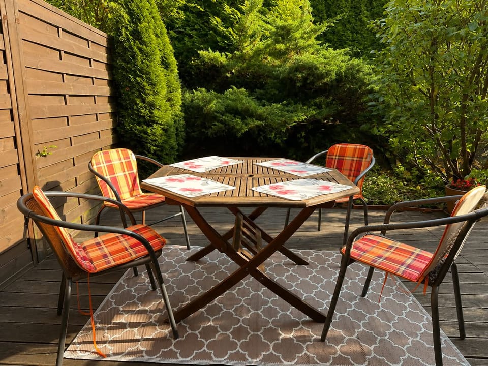 Comfort Apartment, Garden View | Outdoor dining