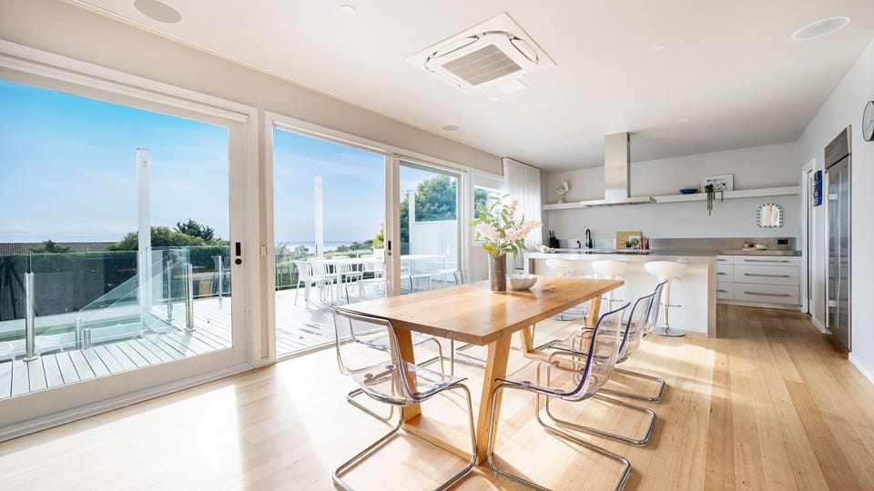 Dining Table and Kitchen 