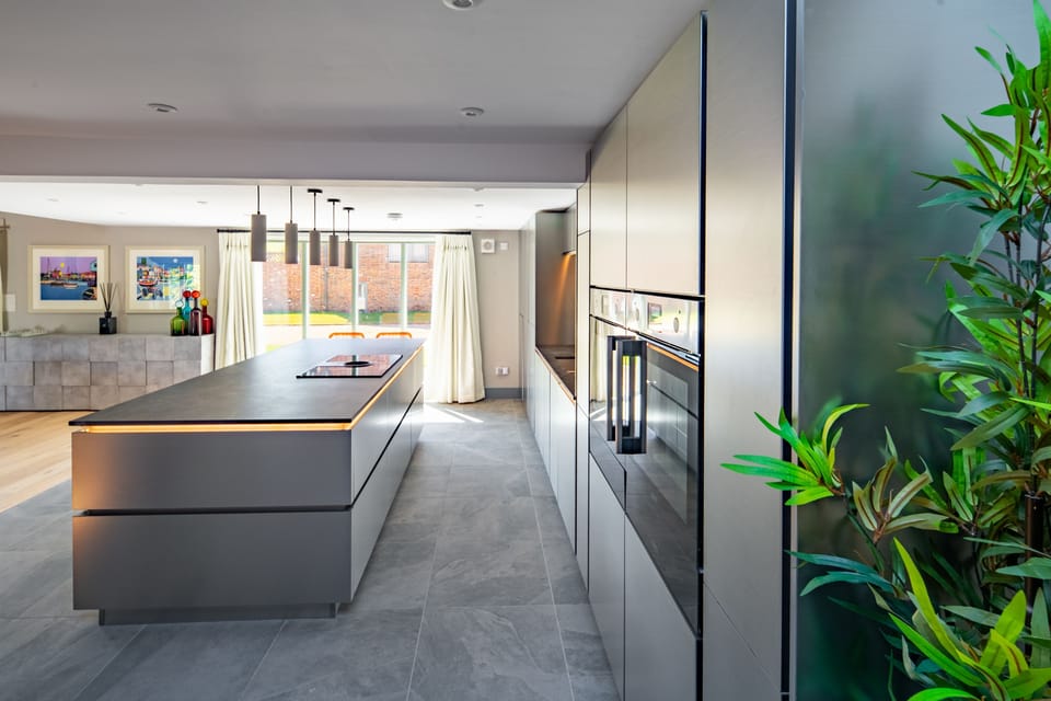 Ground floor: The well-equipped kitchen offers modern appliances to attract foodies who love to cook on holiday