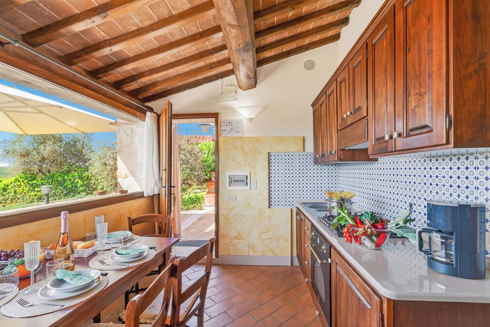 Kitchen and dining area