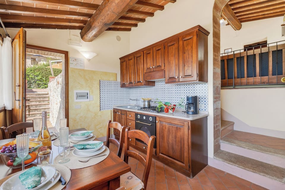Kitchen and dining area
