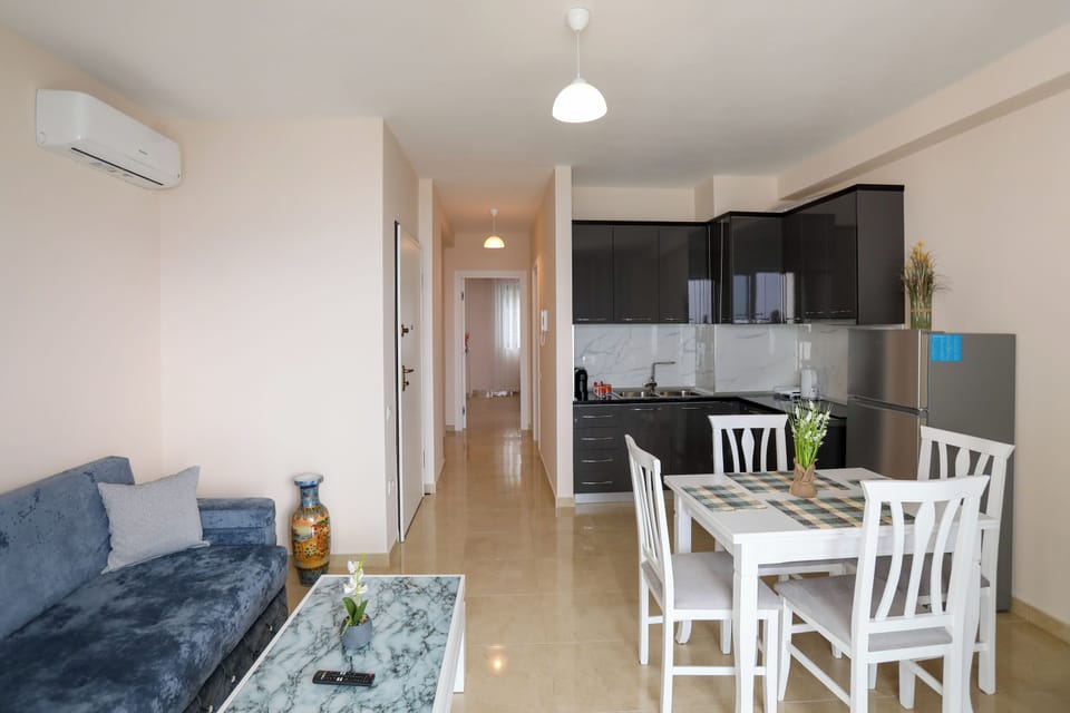 Kitchen and dining area
