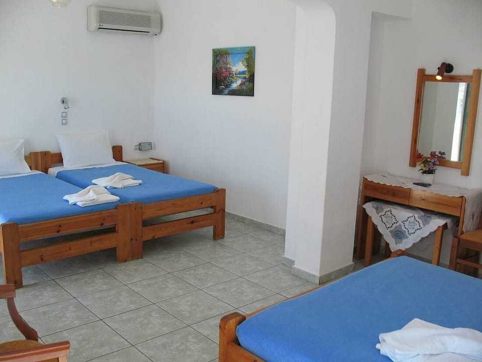 Standard Double Room, Balcony, Beach View | In-room safe, free WiFi