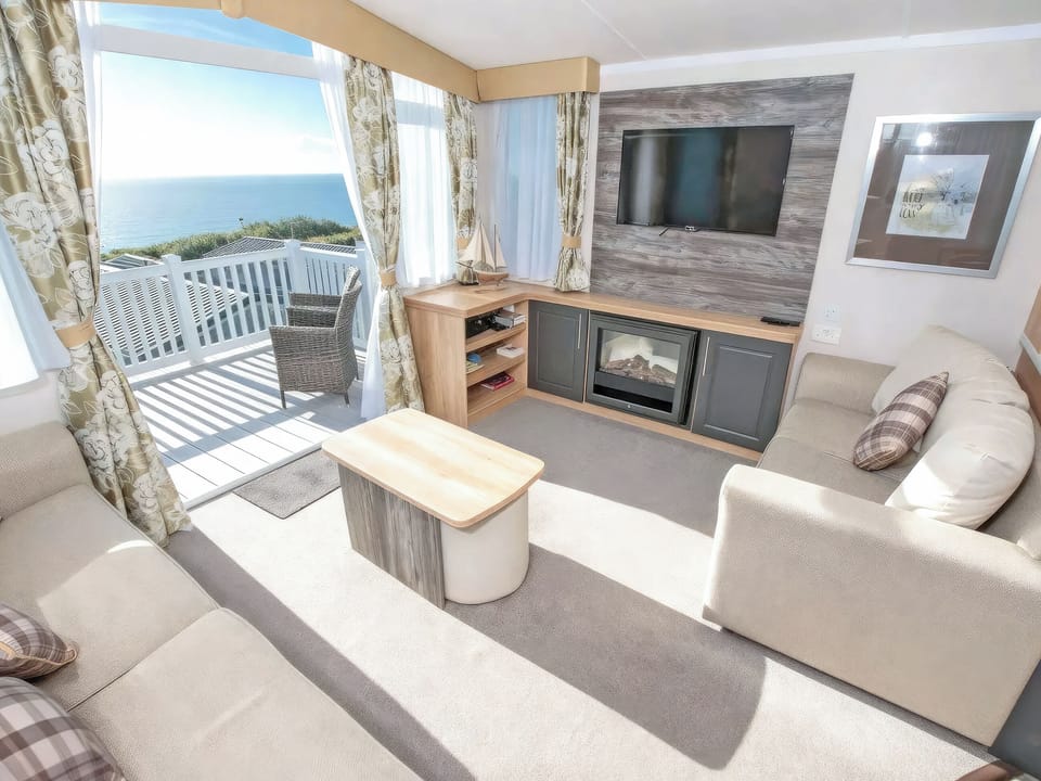 Living area | Cherry Park 36 - Grand Coastal Retreats, Exmouth