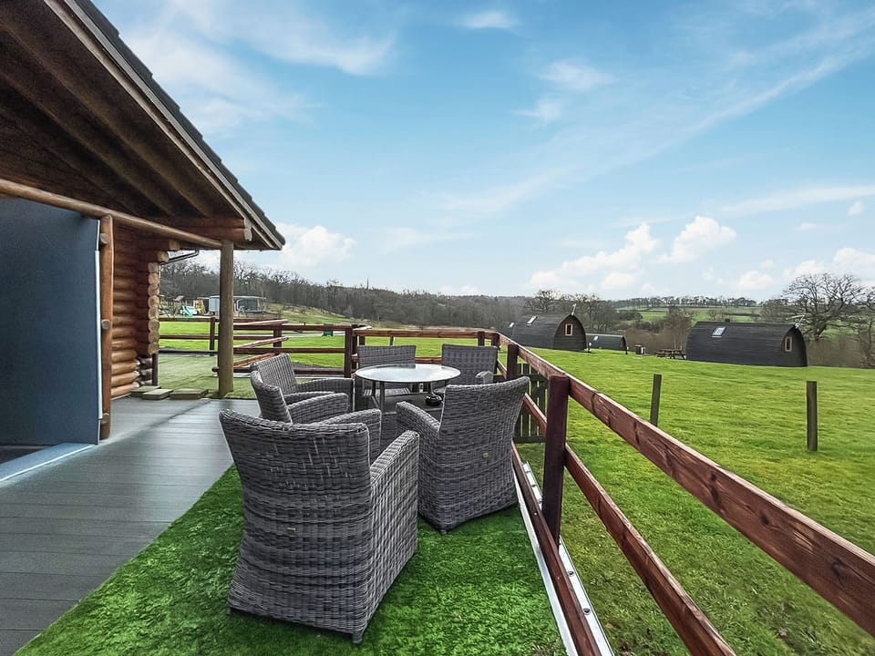Outdoor area | Bellstane Chalet - Eden Leisure Village, Glasgow