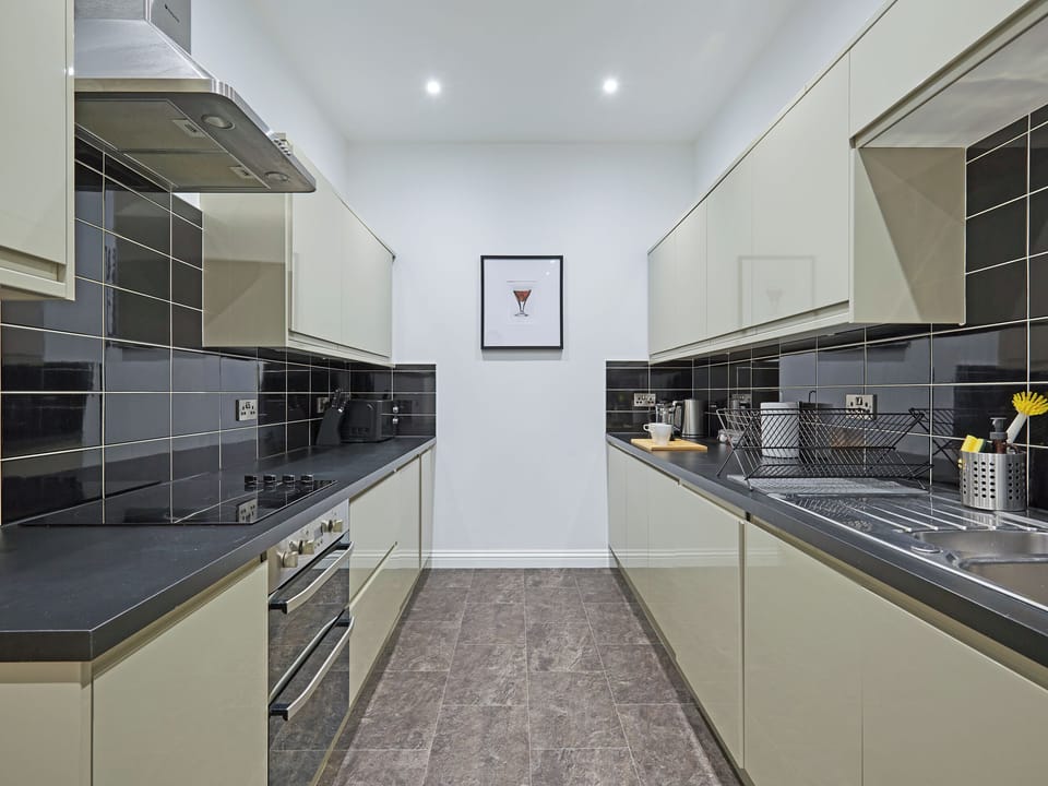 Kitchen | Royal Parade Apartment, Harrogate