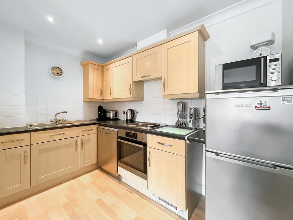 Open plan living space | Swallows Haven - Whitehall Landing Apartments, Whitby
