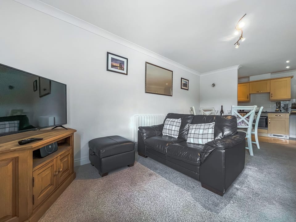 Open plan living space | Swallows Haven - Whitehall Landing Apartments, Whitby