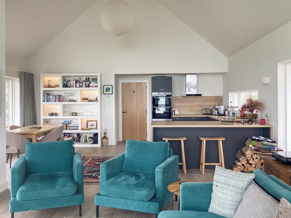 Living area | Croft 105, Melvich