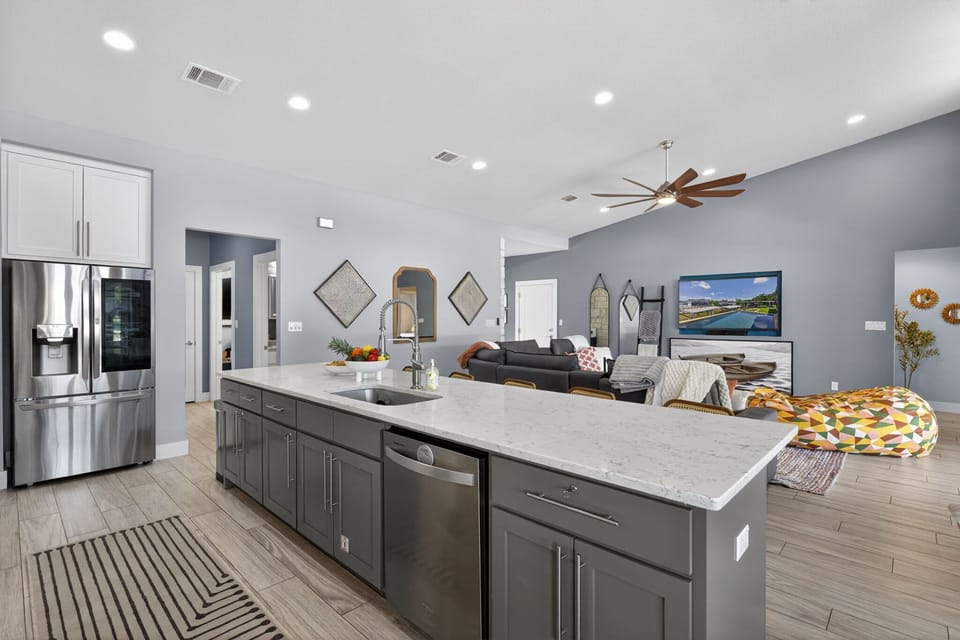Large Kitchen Island