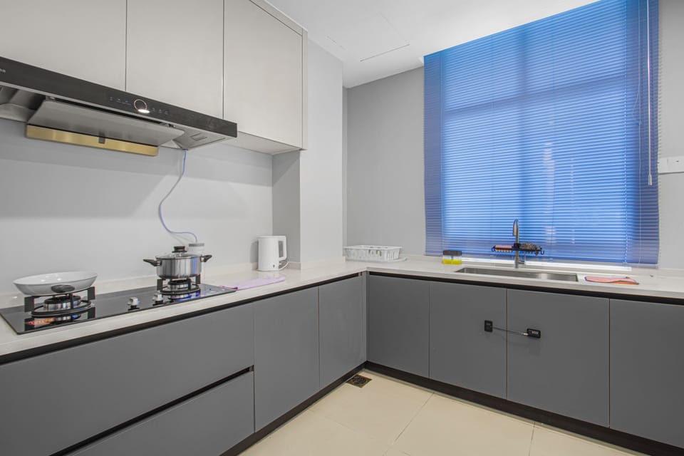 Apartment, City View | Private kitchen