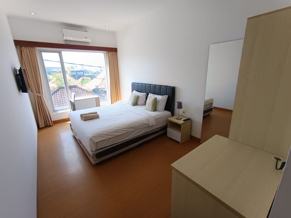 Standard Double Room | Blackout drapes, WiFi (free)
