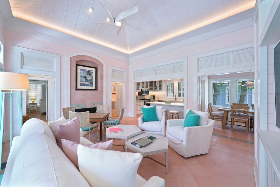 ALL MAIN ROOMS FEATURE DIMMABLE CEILING UPLIGHTING