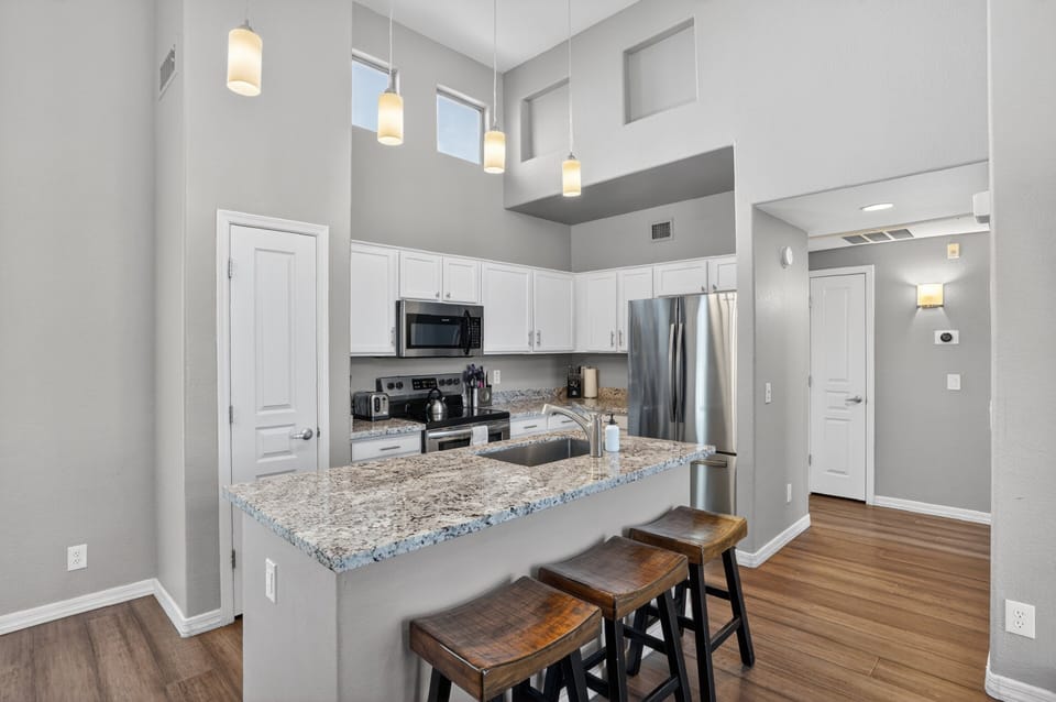 Condo, 2 Bedrooms | Private kitchen | Coffee/tea maker, fridge, oven, toaster