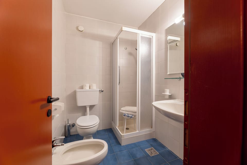 Classic Twin Room, Balcony, Mountain View | Bathroom | Shower, rainfall showerhead, free toiletries, bidet