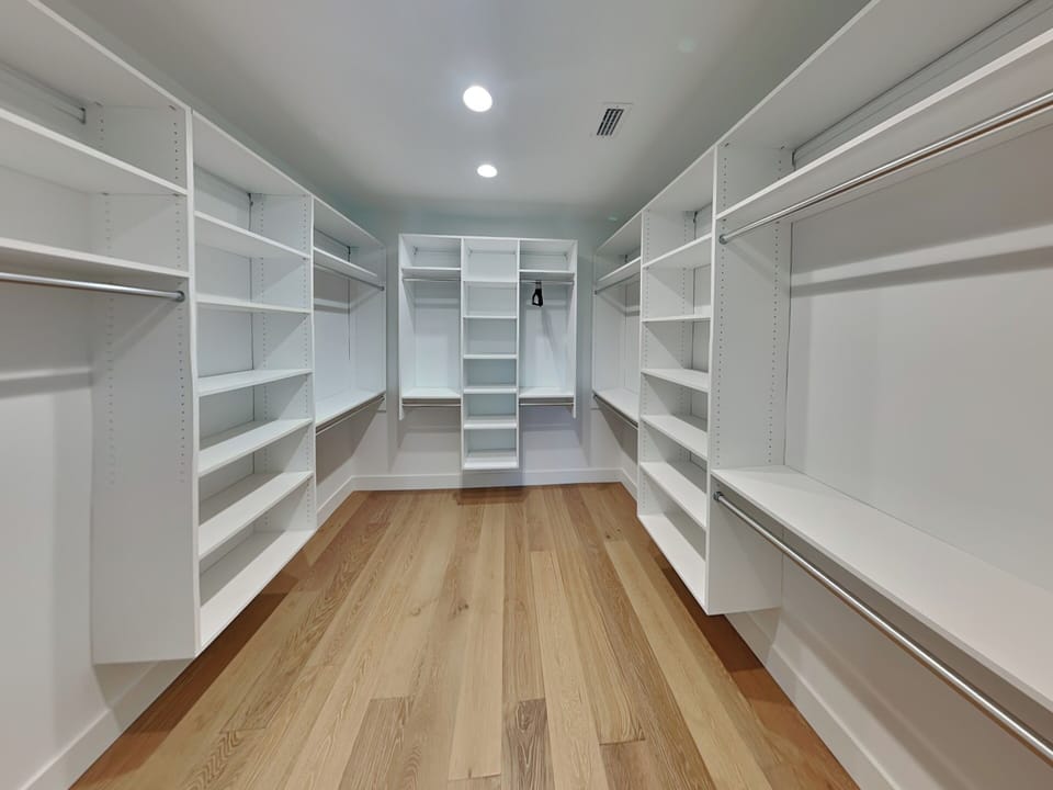 Primary Bedroom - Large Walk-In Closet