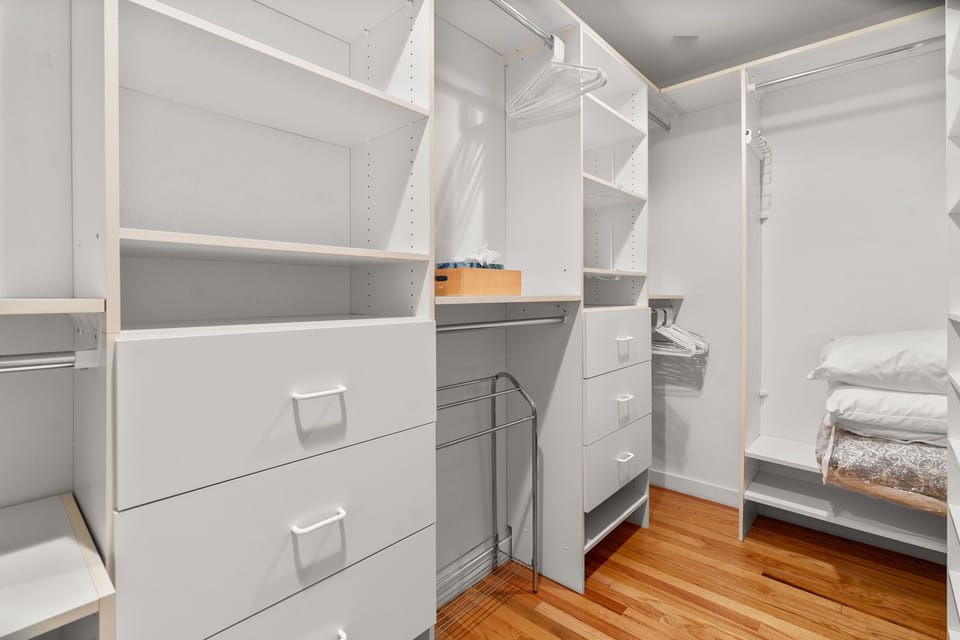 First Floor Primary Closet