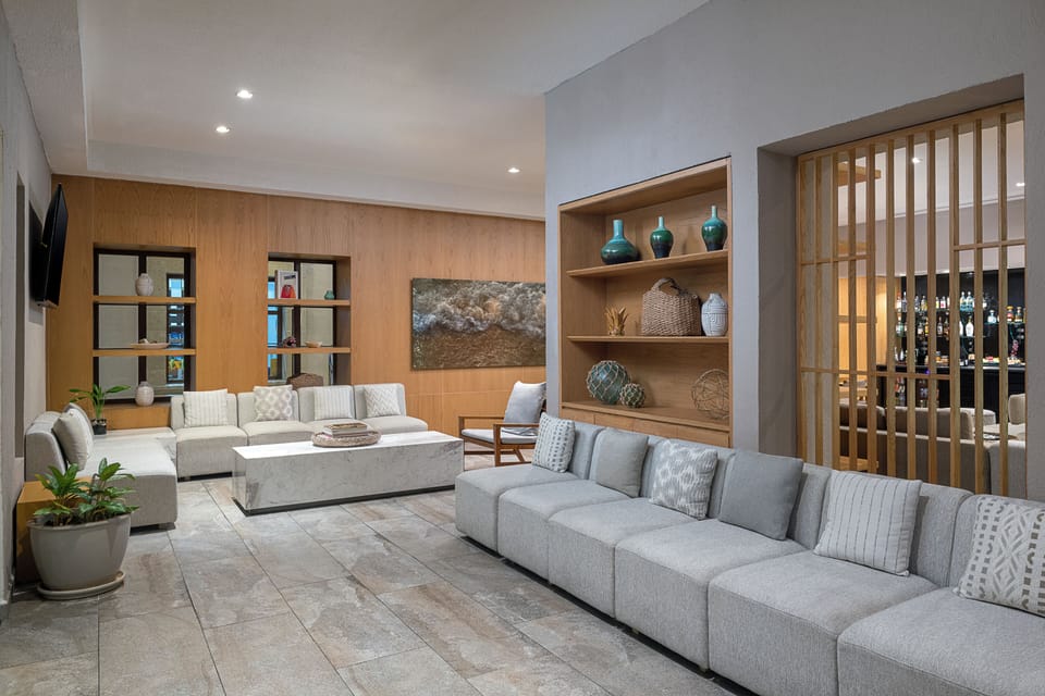 Lobby sitting area