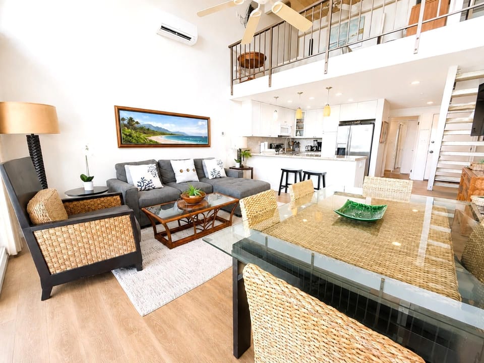 Comfortable seating anchors a living space that feels open and easy to spend time in NAP-C19