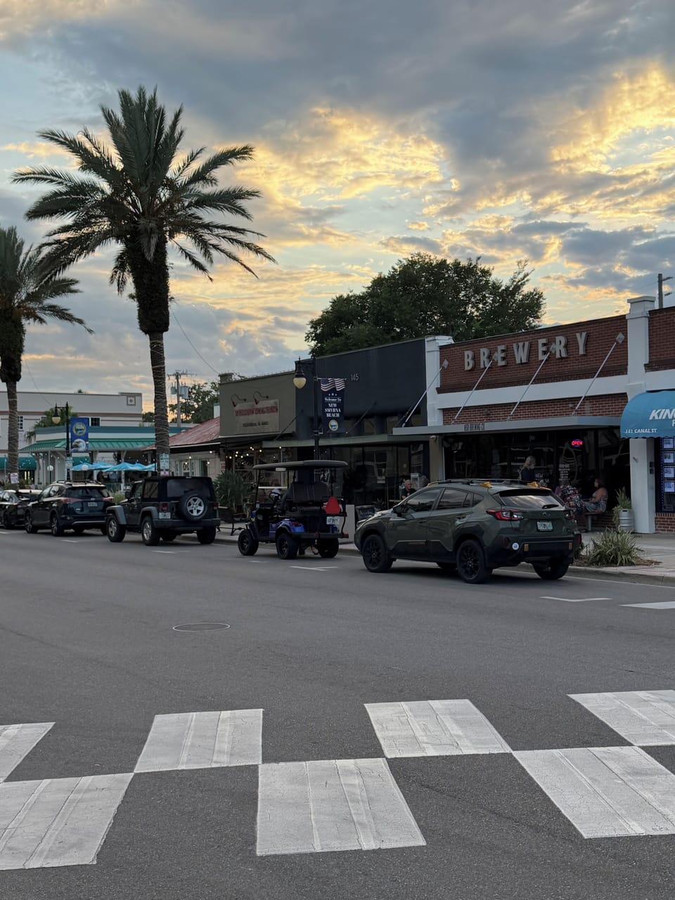 Canal Street arts and restaurants. 
