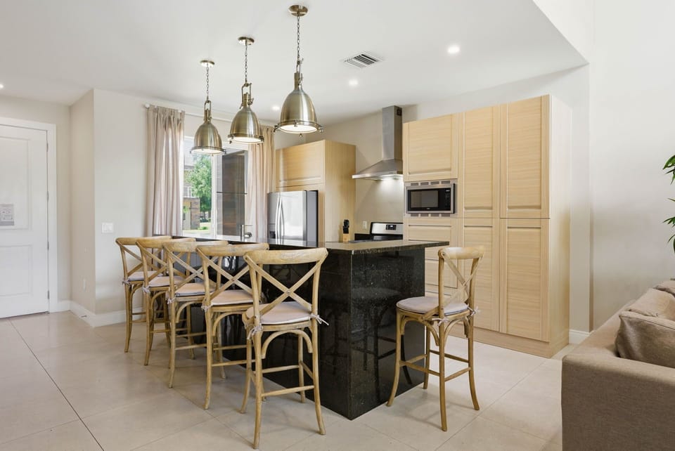 Villa (3 Bedrooms) | Private kitchen | Microwave, oven, stovetop, dishwasher
