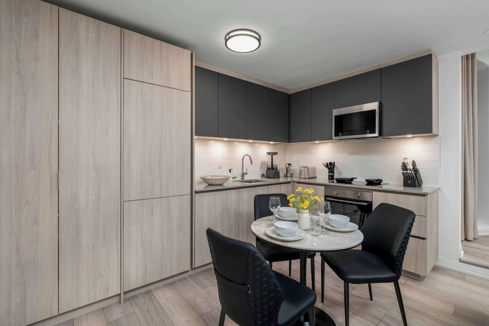 Fully equipped kitchen for everyday meals