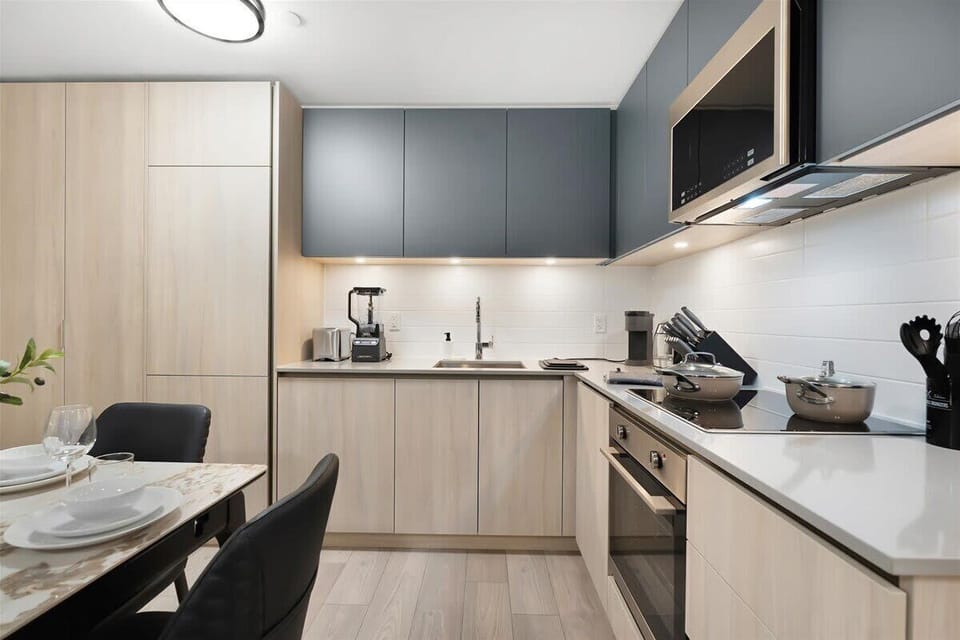 Fully equipped kitchen for everyday meals