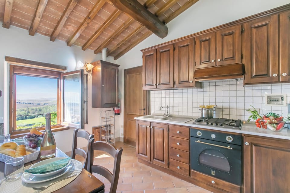 Kitchen and dining area