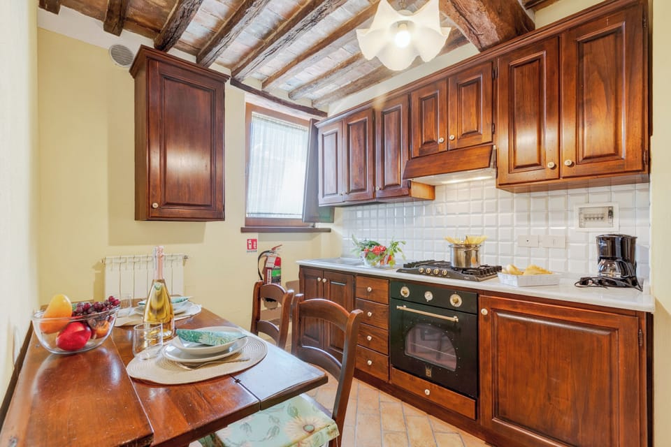 Kitchen and dining area