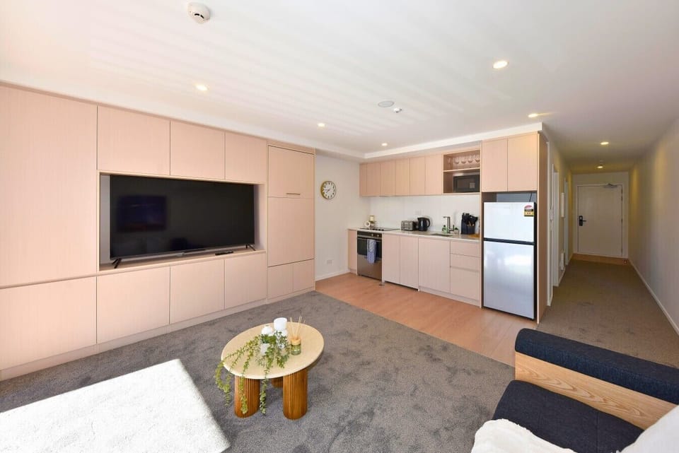 Living Area and Kitchen