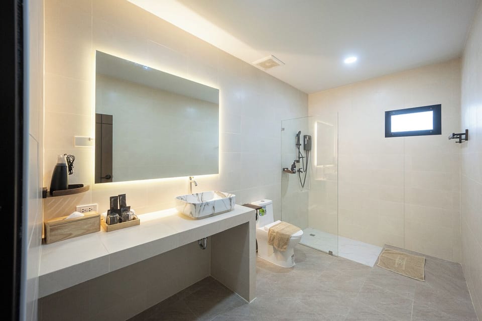 Premium Super Deluxe Room | Bathroom | Shower, hair dryer, towels, soap
