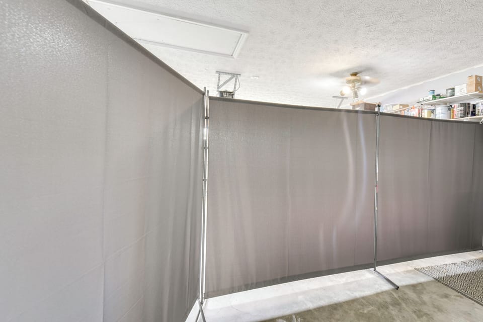 Garage Interior | In-Unit Laundry