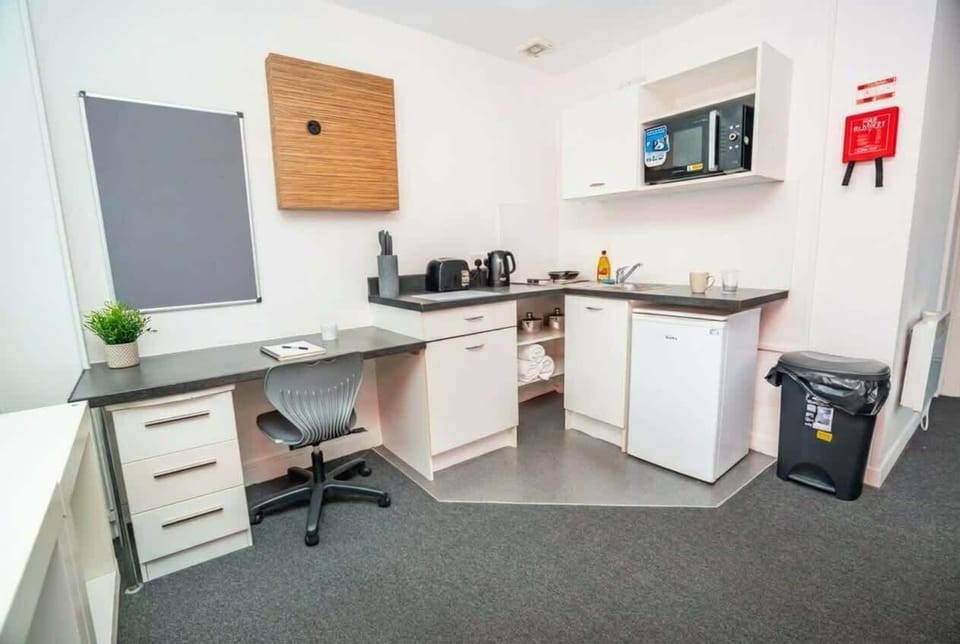 Study area and Kitchenette