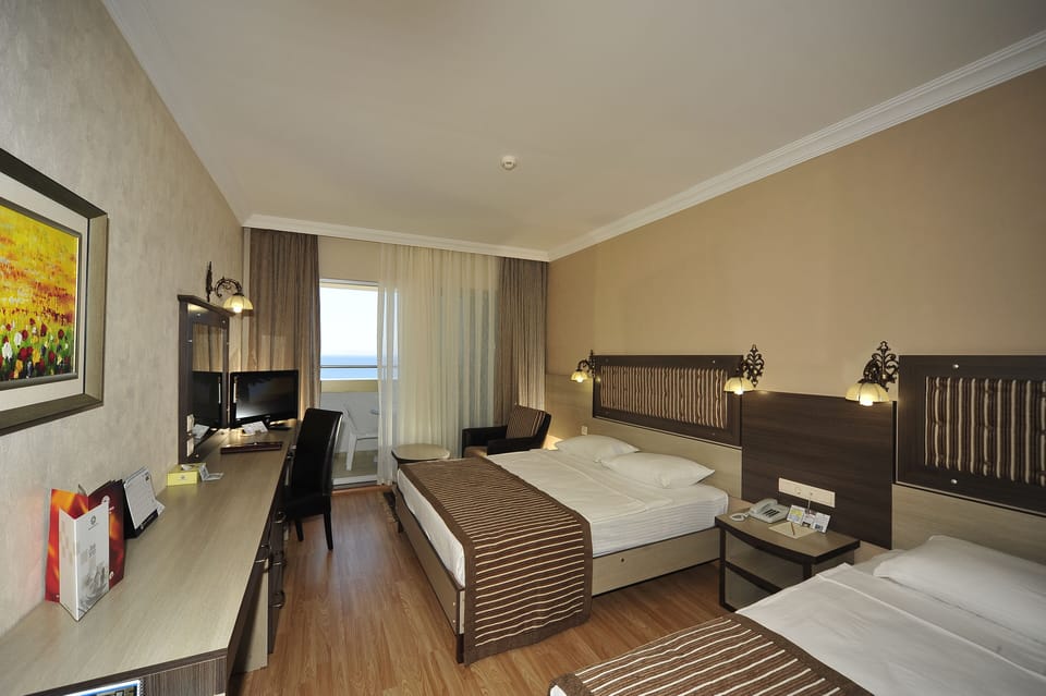 Minibar, desk, free cribs/infant beds
