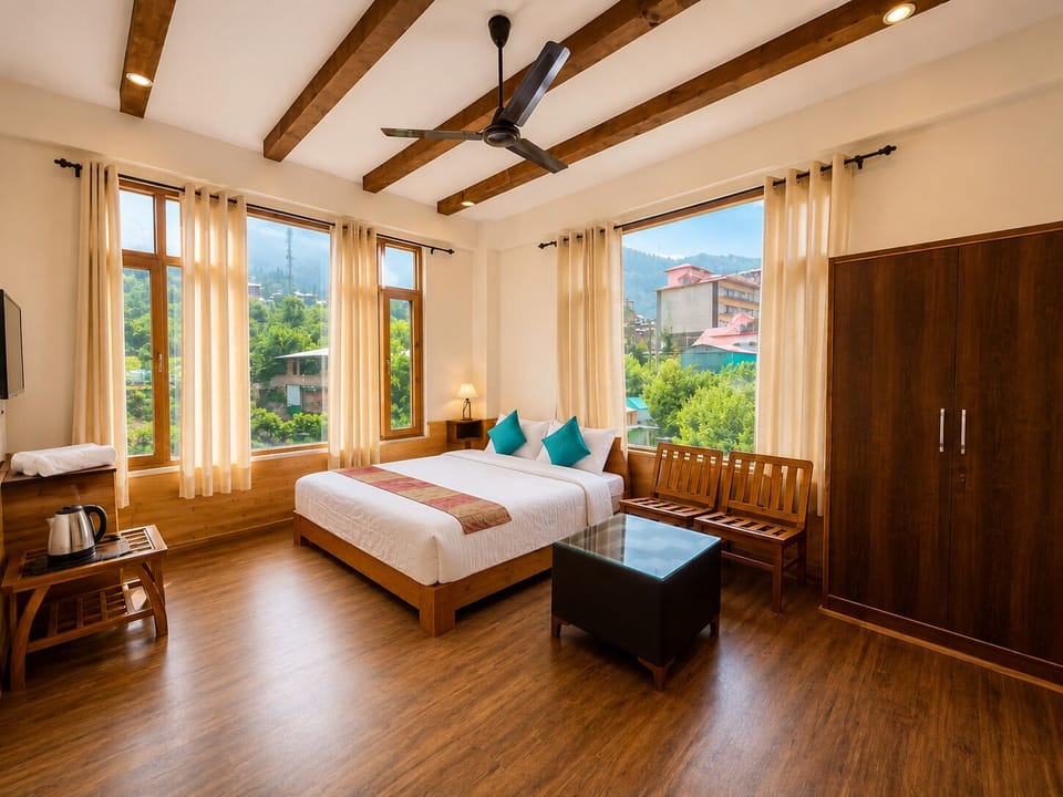 Deluxe Double Room, Mountain View | Free WiFi