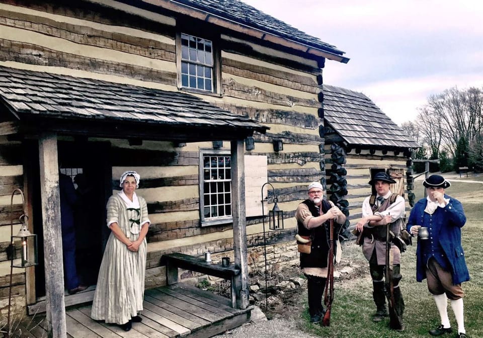 Hanna's Town served as the site of the first English courts west of the Allegheny Mountains and first seat of government for Westmoreland County, established in 1773.