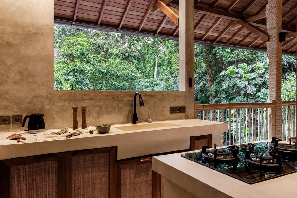 Exclusive Villa, 4 Bedrooms, Private Pool | Private kitchen | Electric kettle, spices, eco-friendly cleaning products, paper towels