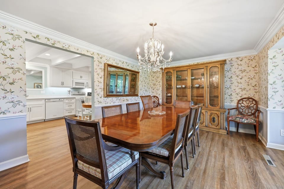 Large dining room