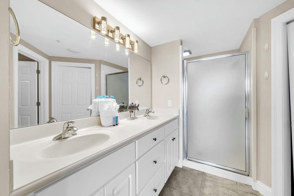 Master bathroom