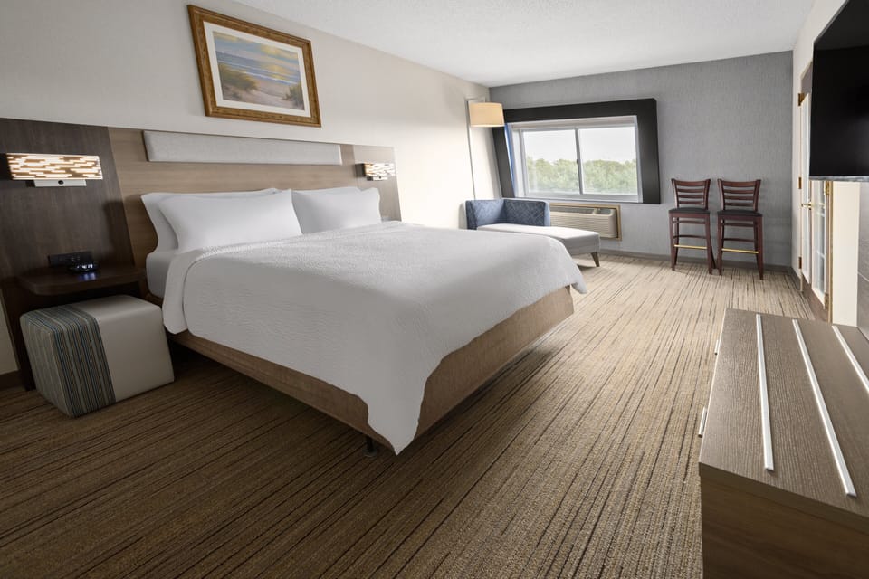 In-room safe, desk, blackout drapes, iron/ironing board
