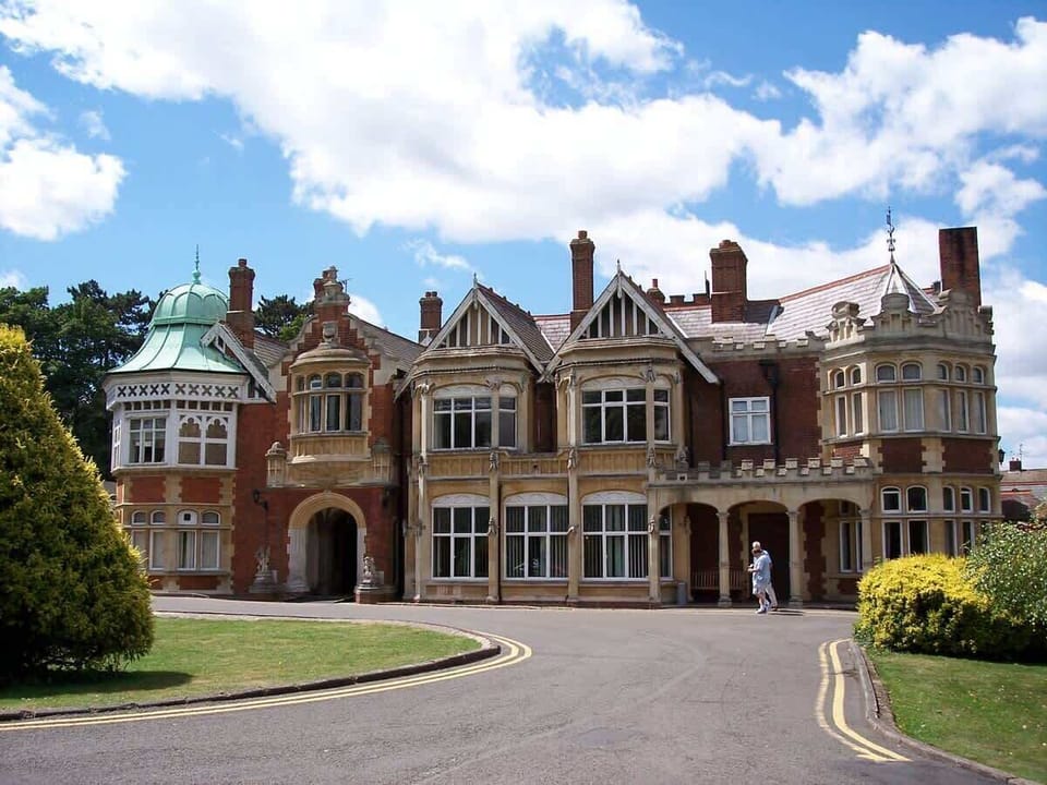 Bletchley Park - 5 mins drive 