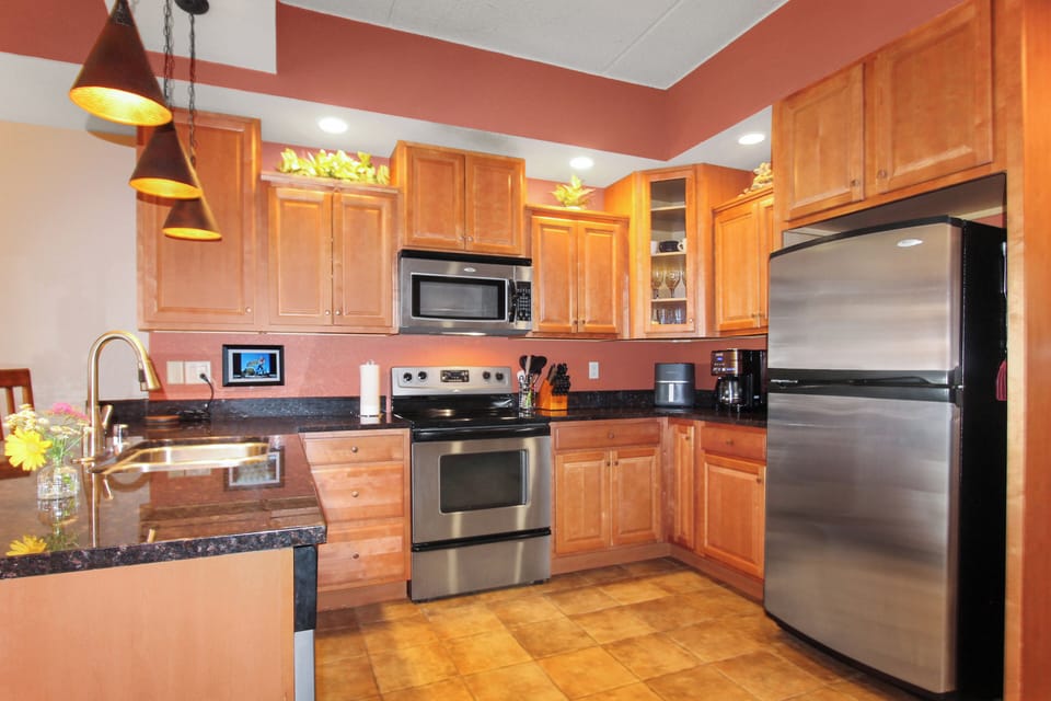 All the essentials are provided for your at-home meals - just bring the food!