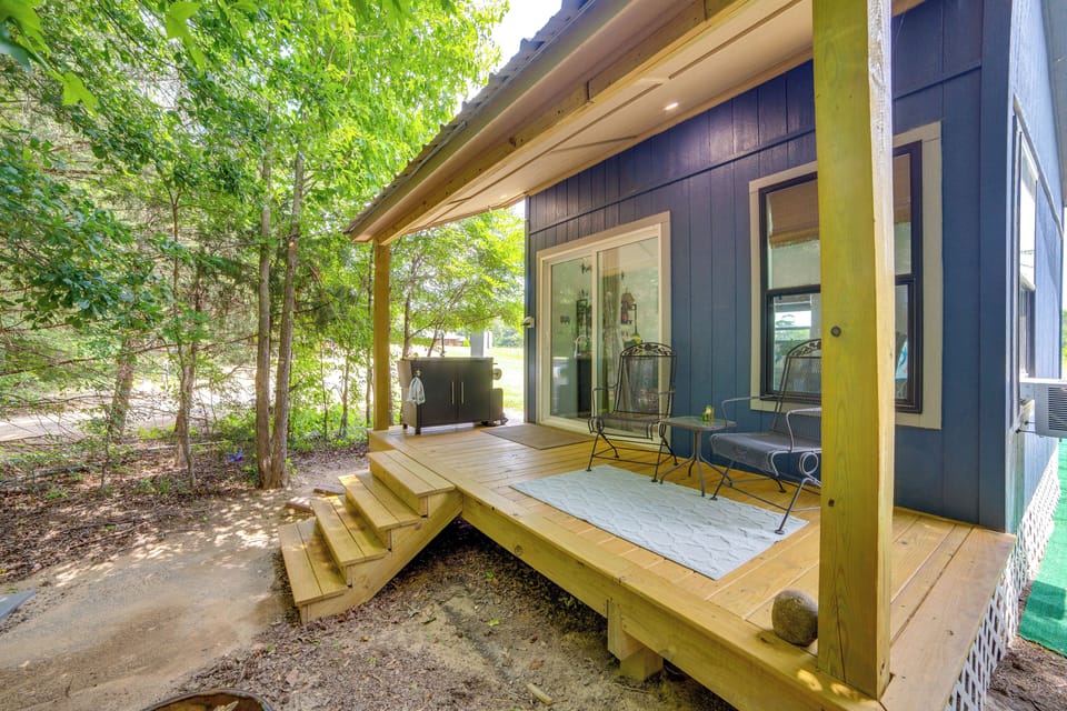 Deck w/ Forest Views