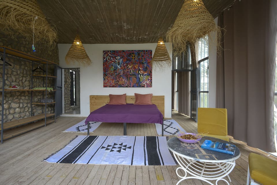 Classic Quadruple Room, Terrace, Garden View | Desk, laptop workspace, blackout drapes, iron/ironing board