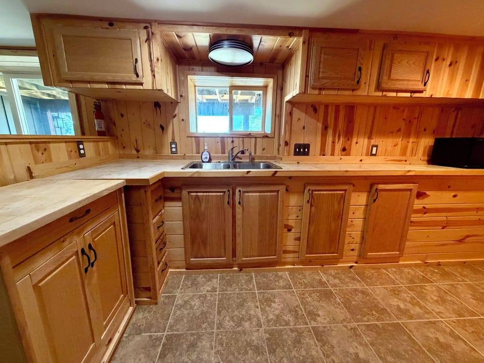 Kitchenette on lower level