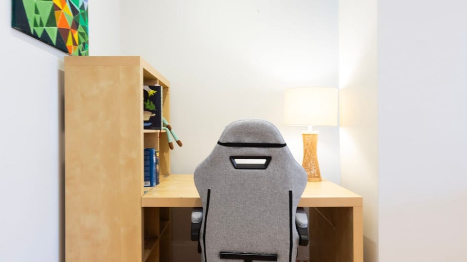 A dedicated space for work or study