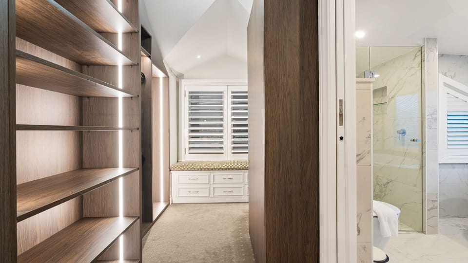 Elegant hallways connecting every beautiful space