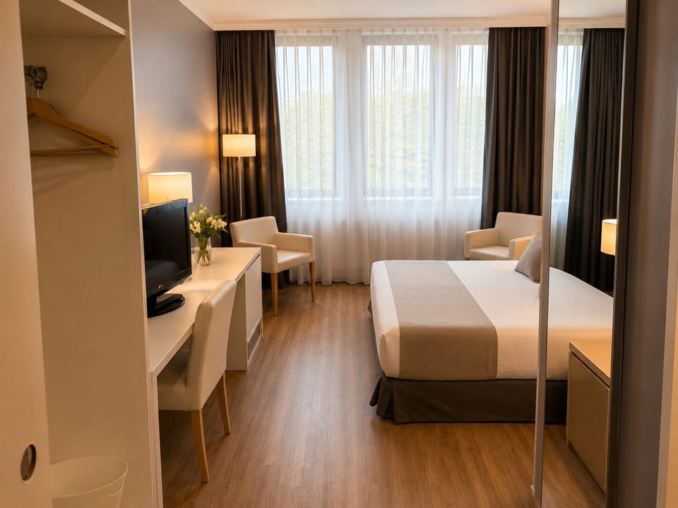 Classic Double Room | In-room safe, desk, laptop workspace, free WiFi