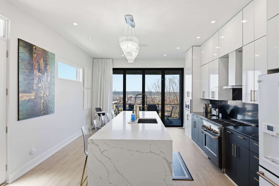 House, Multiple Beds, City View (Luxury Mt. Adams Retreat) | Private kitchen